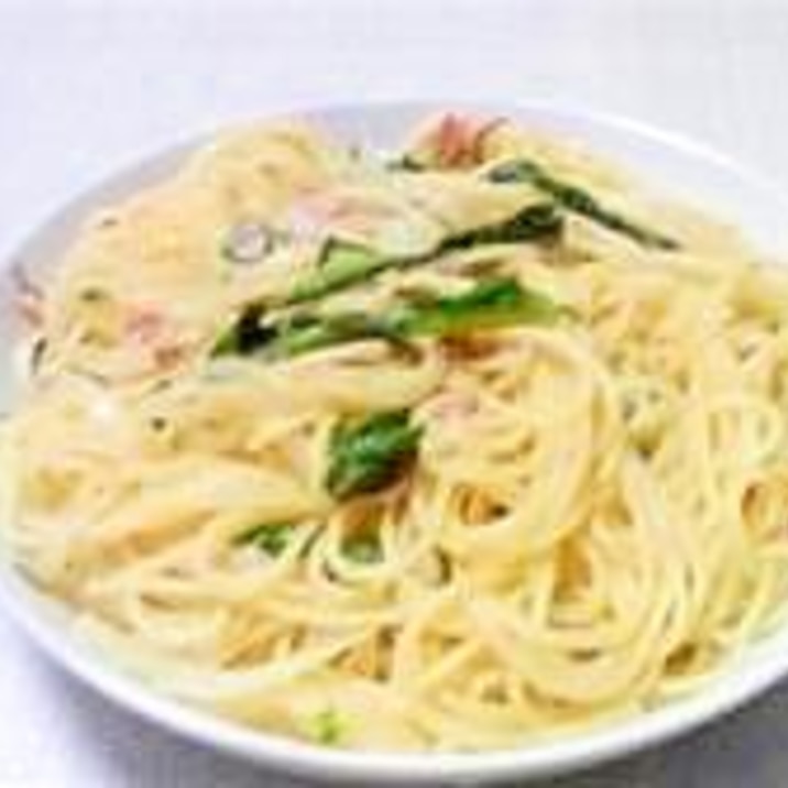 めがねレシピ：マツタケのお吸い物パスタ